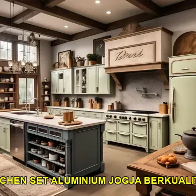 kitchen set aluminium jogja berkualitas